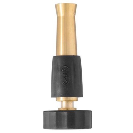 Orbit Orbit Adjustable Jet Stream Brass/Zinc Hose Nozzle 58044N